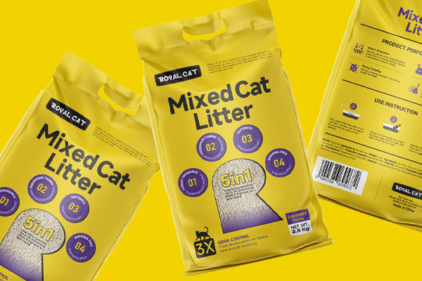 蓬萊海天礦業(yè)貓砂包裝設(shè)計(jì)